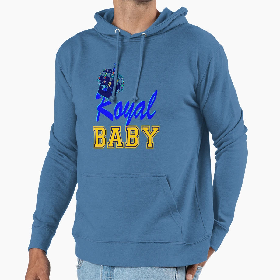 Royal Crowned Fantabulous Hoodie - Aesthetic Graphic Men Women - T-Shirt, Sweatshirt, Hoodie
