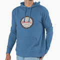 Hit Hard Run Fast Turn Left Baseball Hoodie - Novelty Apparel Men Women - T-Shirt, Sweatshirt, Hoodie