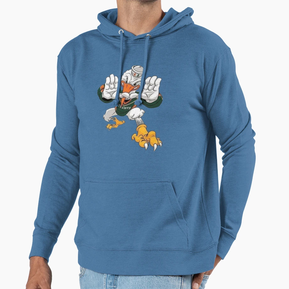 Miami Hurricanes Hoodie - Casual Everyday Wear for Adults - T-Shirt, Sweatshirt, Hoodie