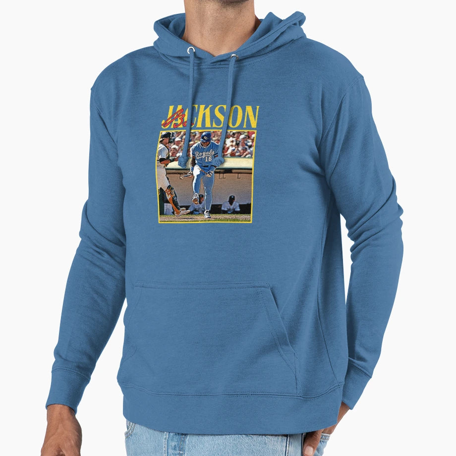 Bo Jackson 80S Fanartwork Hoodie - Streetwear Style Men Women - T-Shirt, Sweatshirt, Hoodie