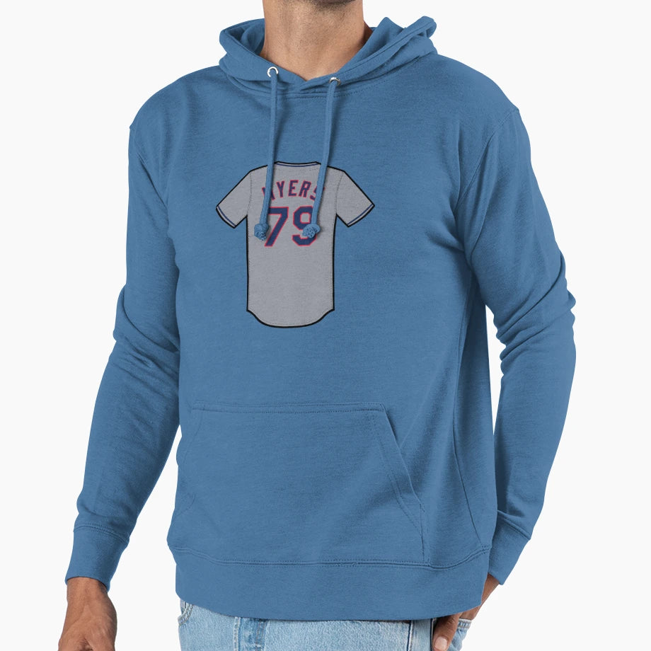 Tobias Myers Jersey Hoodie - Minimalist Print Men Women - T-Shirt, Sweatshirt, Hoodie