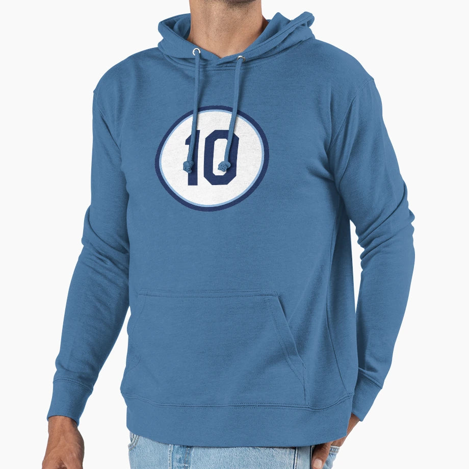 Mike Zunino 10 Jersey Number Hoodie - Custom Art Print Men Women - T-Shirt, Sweatshirt, Hoodie