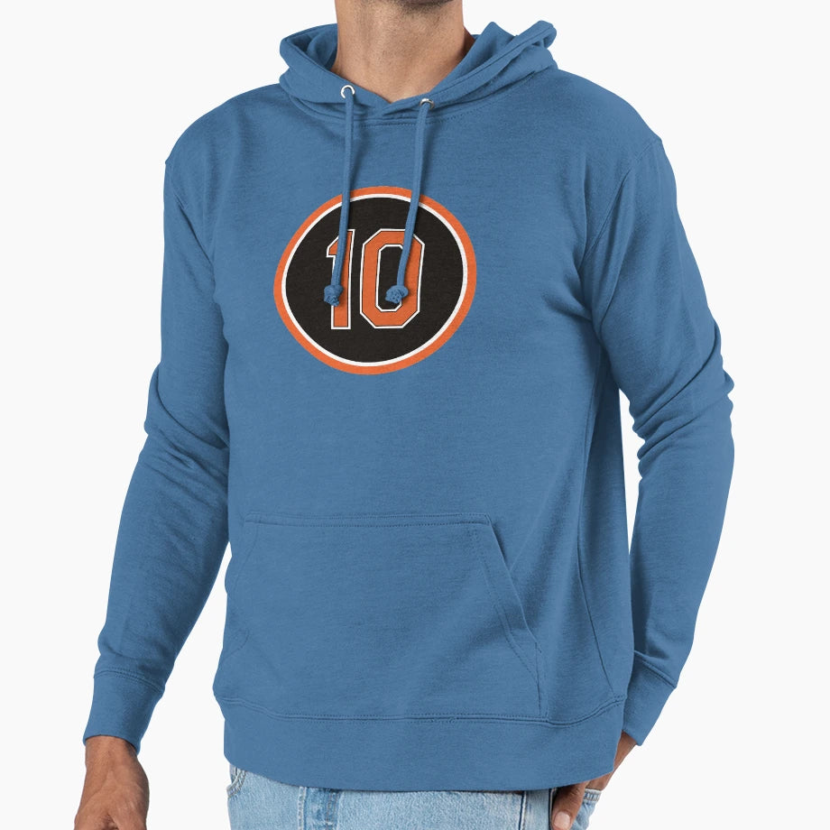 Adam Jones 10 Jersey Number Hoodie - Streetwear Style for Adults - T-Shirt, Sweatshirt, Hoodie
