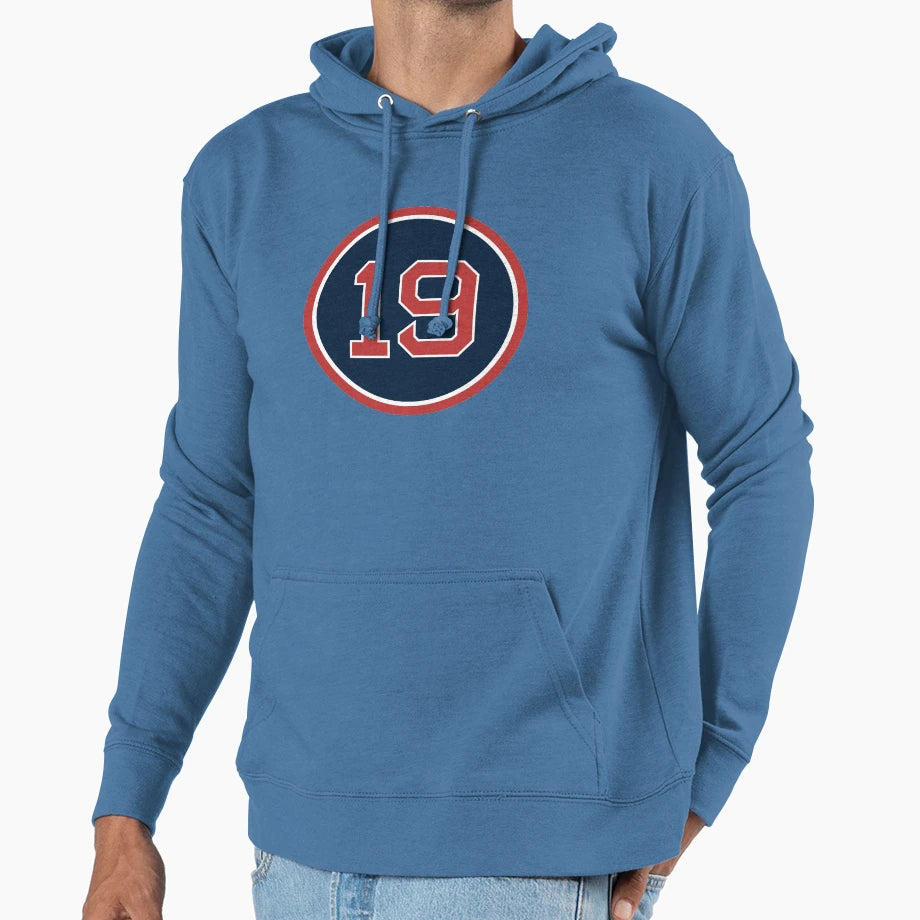 Jackie Bradley Jr 19 Jersey Number Hoodie - Custom Art Print Men Women - T-Shirt, Sweatshirt, Hoodie