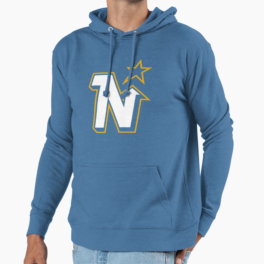 Minnesota Northstars Logo Hockey Hoodie - Fun Novelty Design Men Women - T-Shirt, Sweatshirt, Hoodie