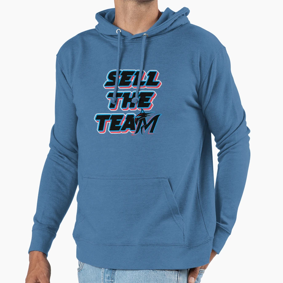 Miami Baseball Sell Team Hoodie - Aesthetic Graphic Men Women - T-Shirt, Sweatshirt, Hoodie