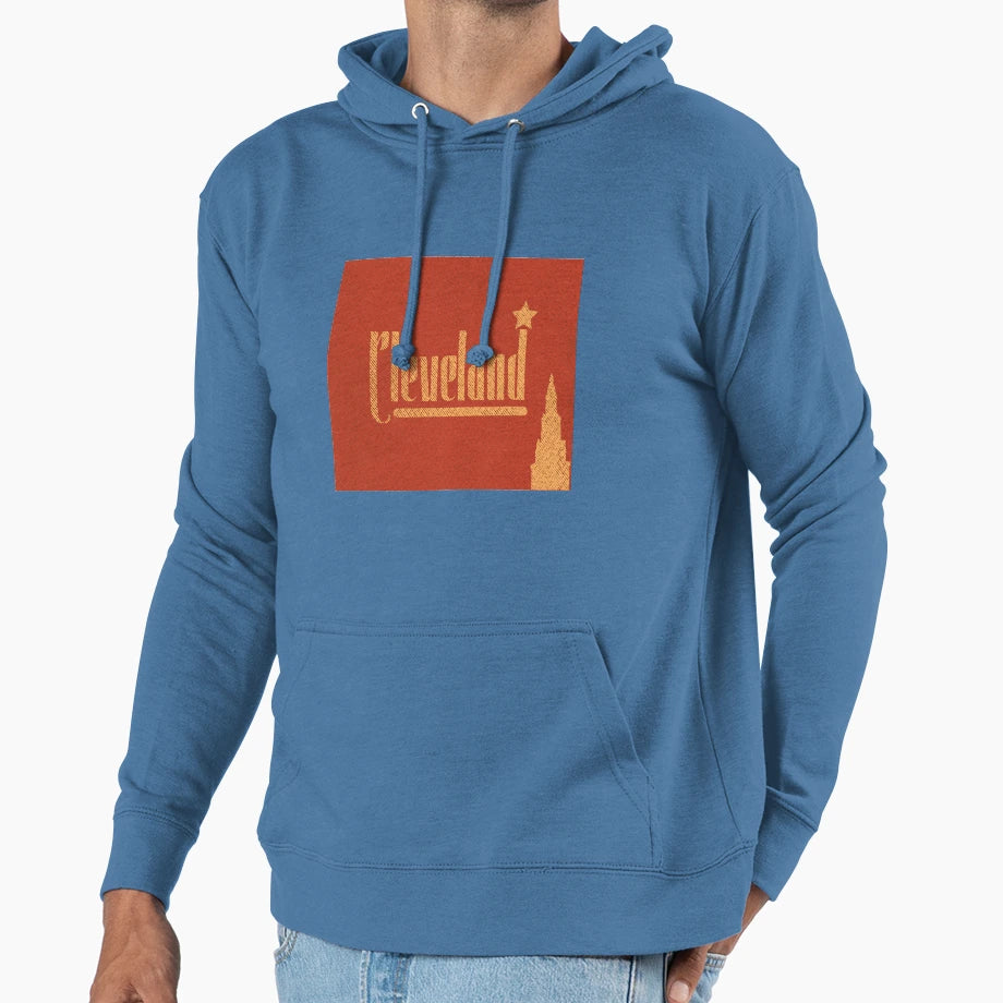 Grunge Cleveland Ohio Hoodie - Fun Novelty Design Men Women - T-Shirt, Sweatshirt, Hoodie