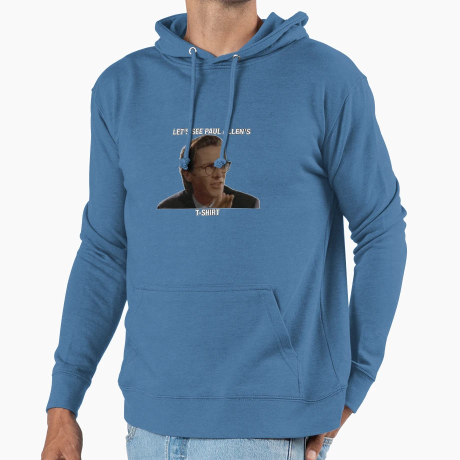 Lets See Paul Allens Hoodie - Graphic Print for Adults - T-Shirt, Sweatshirt, Hoodie