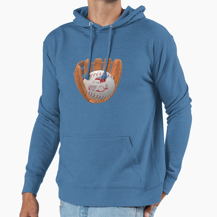 Baseball Hoodie - Novelty Apparel Men Women - T-Shirt, Sweatshirt, Hoodie