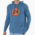 Rick Dempsey 24 Jersey Number Hoodie - Streetwear Style for Adults - T-Shirt, Sweatshirt, Hoodie