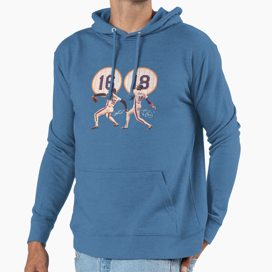 Darryl Strawberry And Dwight Gooden Hoodie - Aesthetic Graphic Unisex - T-Shirt, Sweatshirt, Hoodie