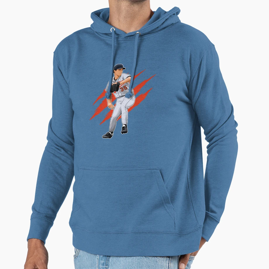 Mike Mussina Pitches 35 Claw Hoodie - Aesthetic Graphic Men Women - T-Shirt, Sweatshirt, Hoodie