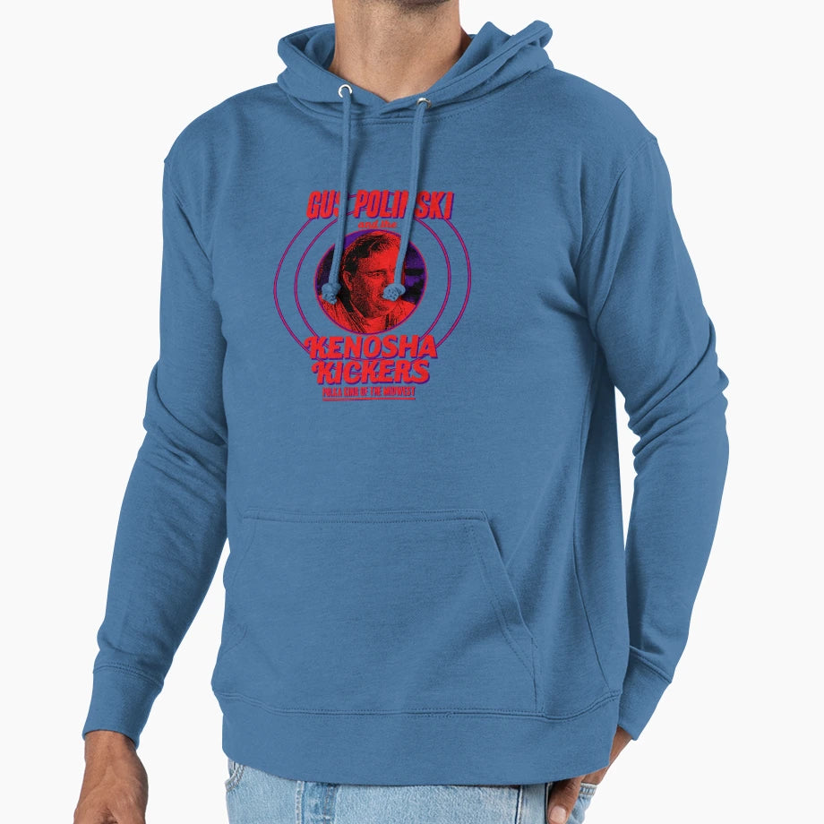 Gus Polinski And Kenosha Kickers Hoodie - Graphic Print for Adults - T-Shirt, Sweatshirt, Hoodie