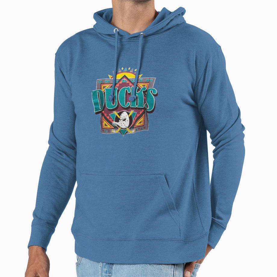 Love Mighty Art Ducks Funny Sport Hockey Hoodie - Unique Graphic Men Women - T-Shirt, Sweatshirt, Hoodie