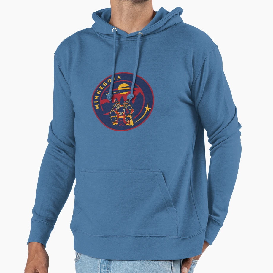 Minnesotaa Sports Logo Hoodie - Streetwear Style Men Women - T-Shirt, Sweatshirt, Hoodie