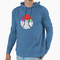 Happy Dot Day Polka Dots Baseball Hoodie - Casual Everyday Wear Unisex - T-Shirt, Sweatshirt, Hoodie