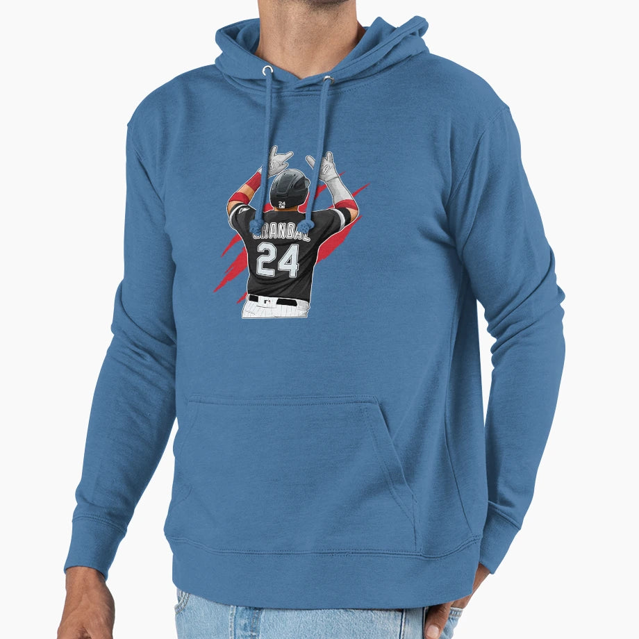 Yasmani Grandal Action 24 Claw Hoodie - Trendy Graphic Men Women - T-Shirt, Sweatshirt, Hoodie