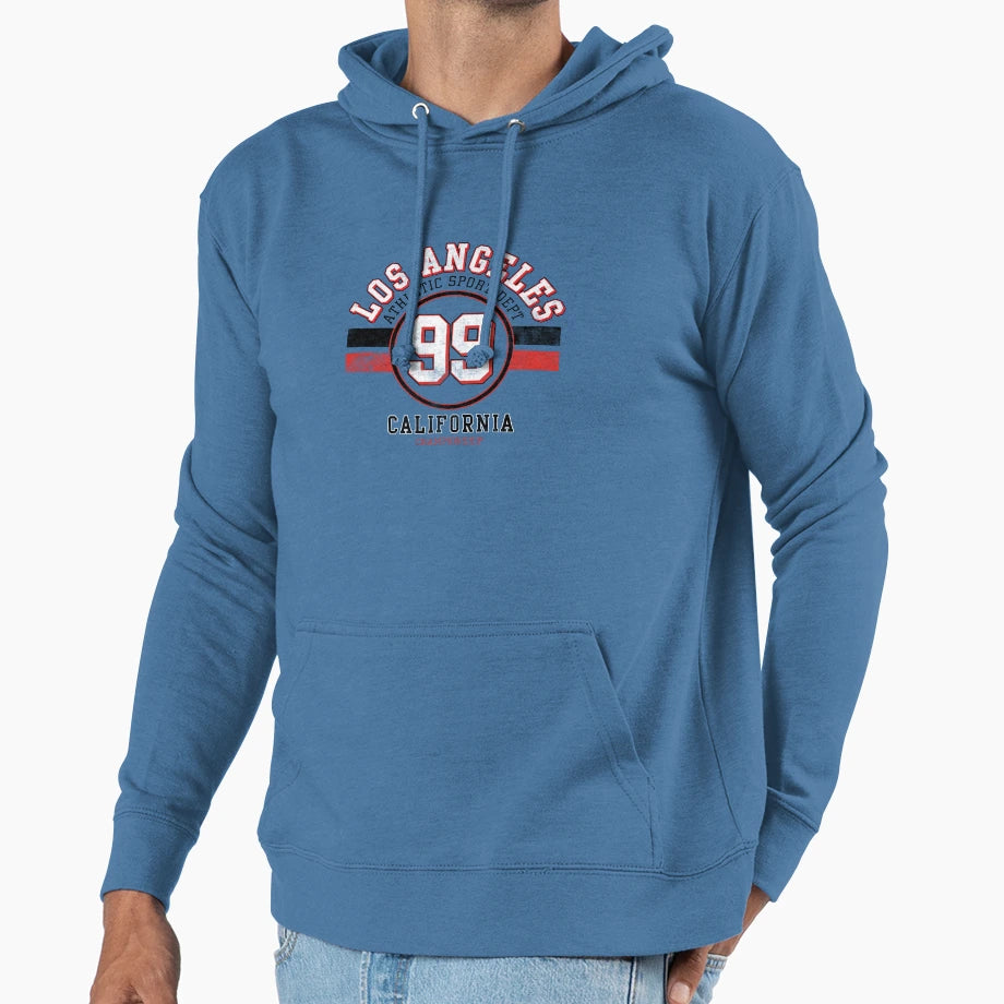 Los Angeles California 99 Sports Hoodie - Streetwear Style Unisex - T-Shirt, Sweatshirt, Hoodie