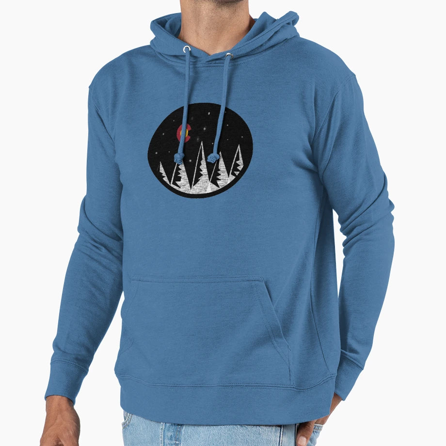 Colorado Nightlife Hoodie - Casual Everyday Wear Men Women - T-Shirt, Sweatshirt, Hoodie
