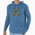 Letter Q Military Camo Stencil Font Hoodie - Casual Everyday Wear Men Women - T-Shirt, Sweatshirt, Hoodie
