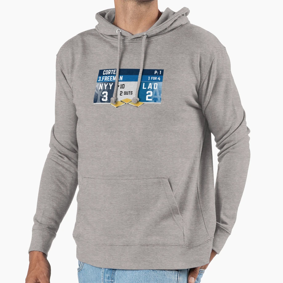 2024 World Series Walk Off Home Run Hoodie - Minimalist Print Men Women - T-Shirt, Sweatshirt, Hoodie