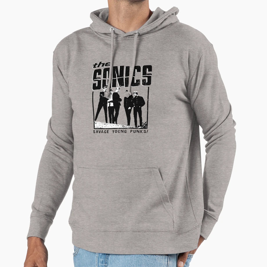 Sonics Black Hoodie - Streetwear Style Men Women - T-Shirt, Sweatshirt, Hoodie