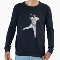 Derek Jeter Jump Throw Sweatshirt - Aesthetic Graphic Unisex - T-Shirt, Sweatshirt, Hoodie