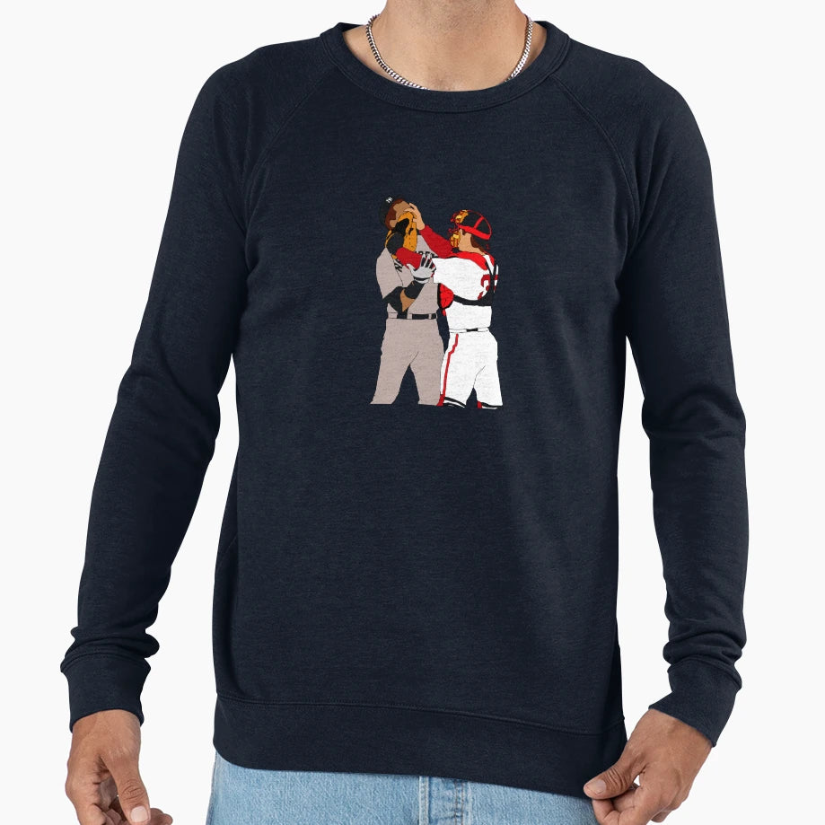 Jason Varitek Alex Rodriguez Brawl Sweatshirt - Minimalist Print Unisex - T-Shirt, Sweatshirt, Hoodie