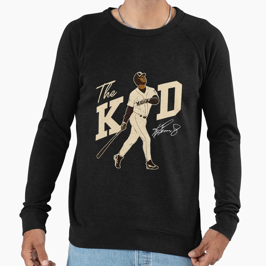 Ken Griffey Jr Baseball Signature Sweatshirt - Streetwear Style Men Women - T-Shirt, Sweatshirt, Hoodie