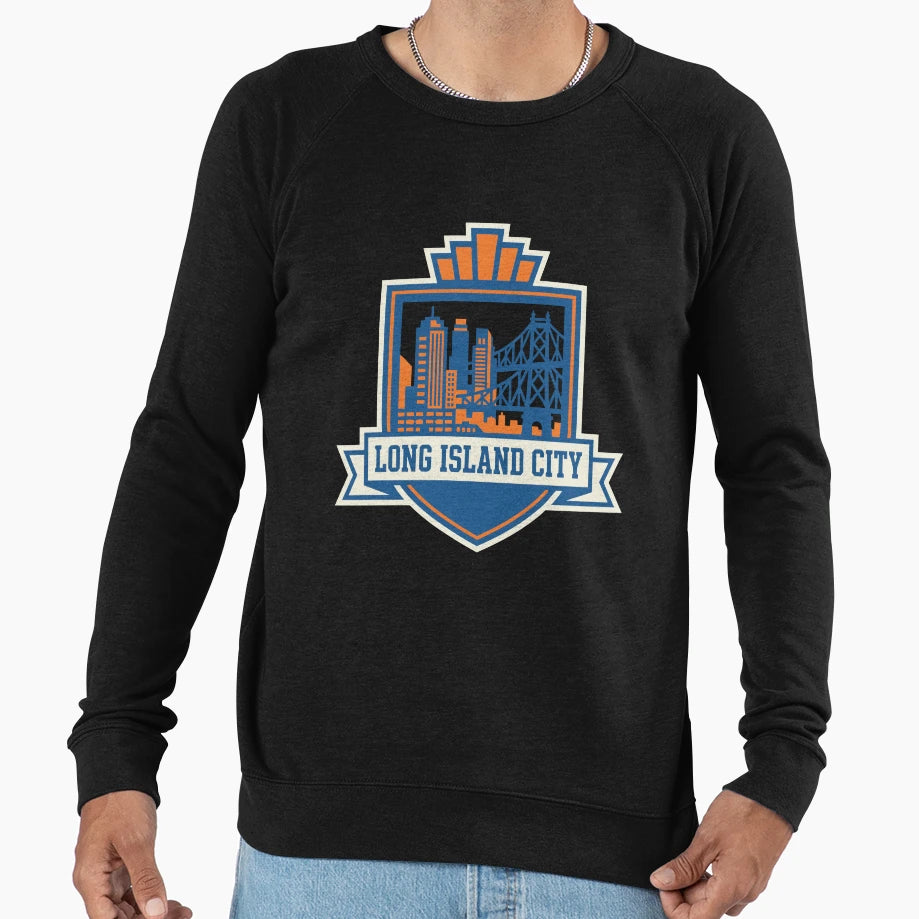 Long Island City Nyc Neighborhood Sweatshirt - Trendy Graphic Men Women - T-Shirt, Sweatshirt, Hoodie
