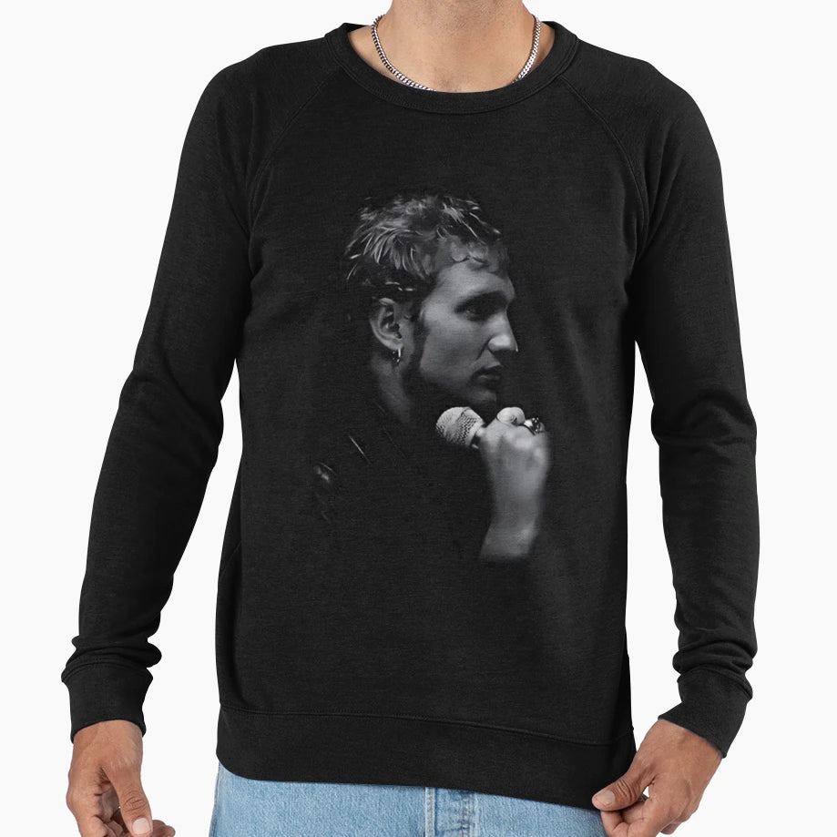 Layne Staley Sweatshirt - Minimalist Print Unisex - T-Shirt, Sweatshirt, Hoodie
