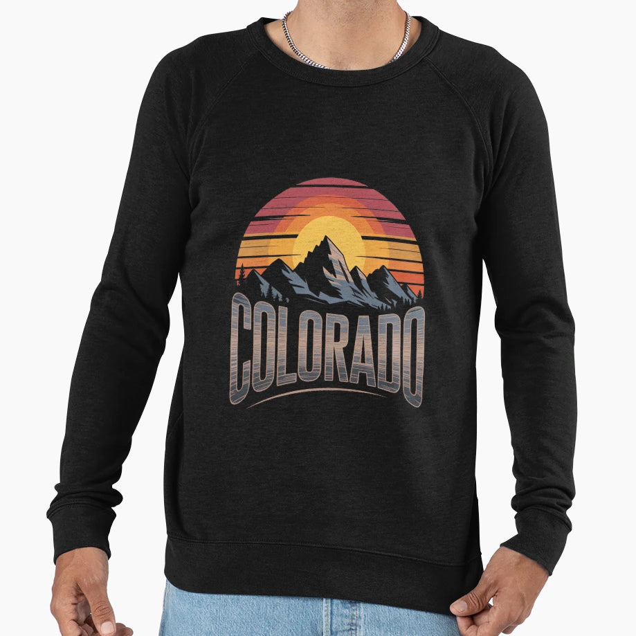 Colorado Sweatshirt - Trendy Graphic for Adults - T-Shirt, Sweatshirt, Hoodie