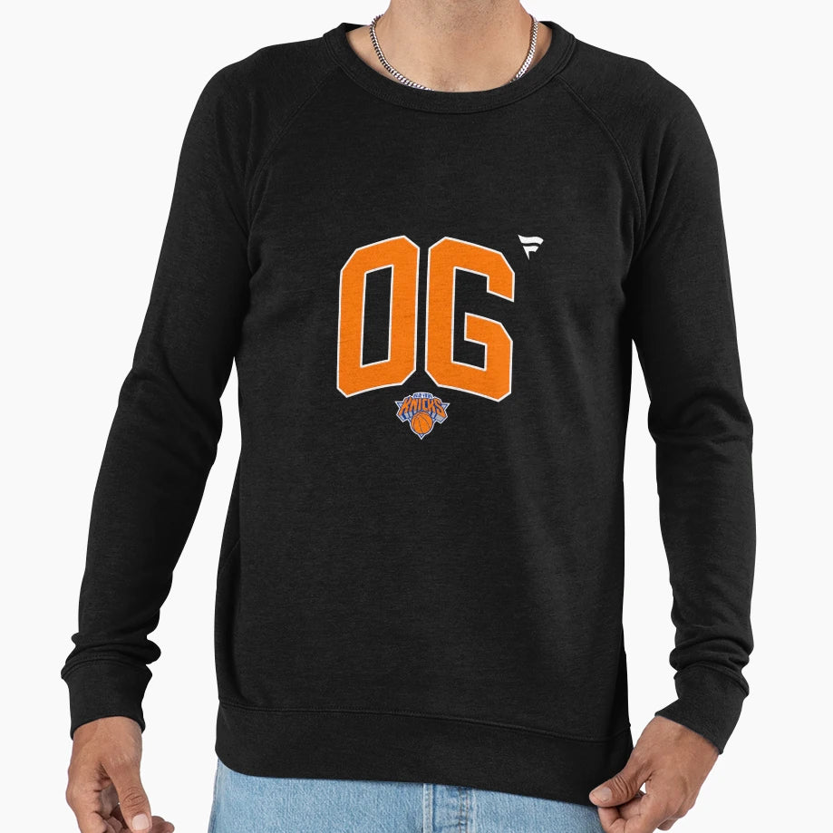 Og Anunoby New York Knicks Player Sweatshirt - Minimalist Print for Adults - T-Shirt, Sweatshirt, Hoodie