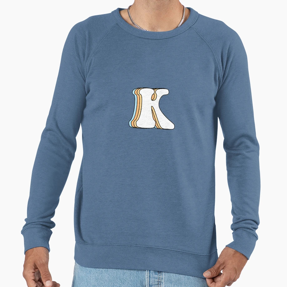Letter K Sweatshirt - Unique Graphic Men Women - T-Shirt, Sweatshirt, Hoodie