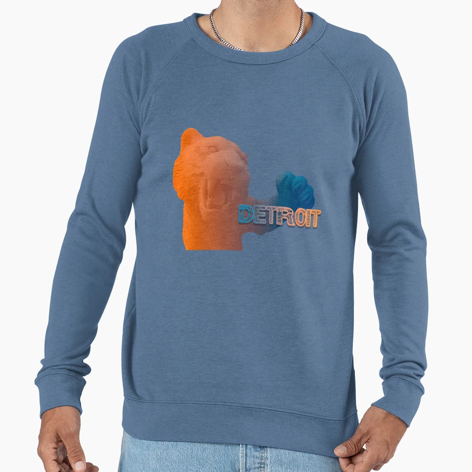 Detroit Sweatshirt - Trendy Graphic Unisex - T-Shirt, Sweatshirt, Hoodie