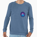 Mountain Badge Sweatshirt - Minimalist Print for Adults - T-Shirt, Sweatshirt, Hoodie