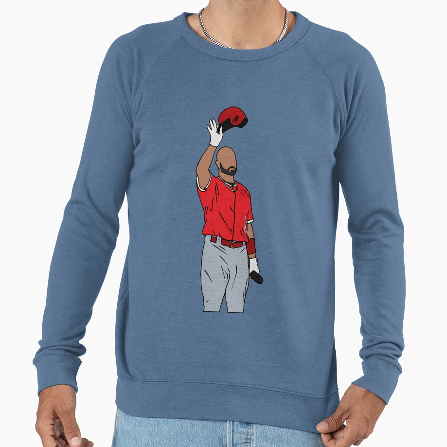 Albert Pujols Return To St Louis Sweatshirt - Unique Graphic Men Women - T-Shirt, Sweatshirt, Hoodie