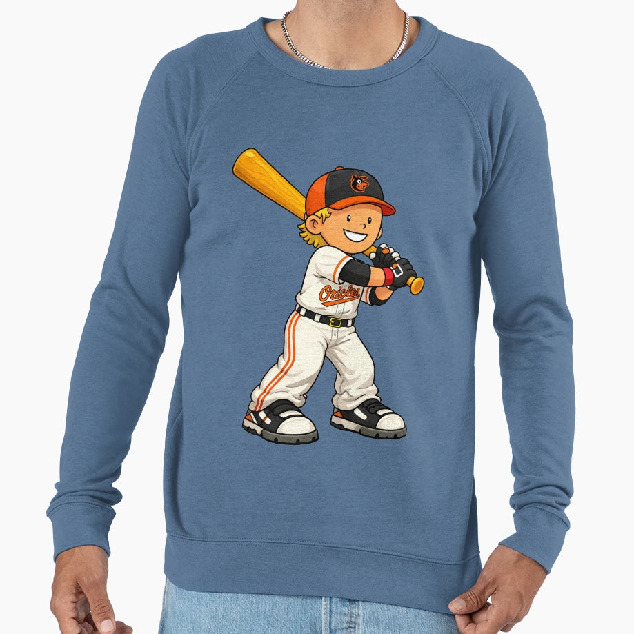 Gunnar Henderson Cartoon Sweatshirt - Unique Graphic Men Women - T-Shirt, Sweatshirt, Hoodie