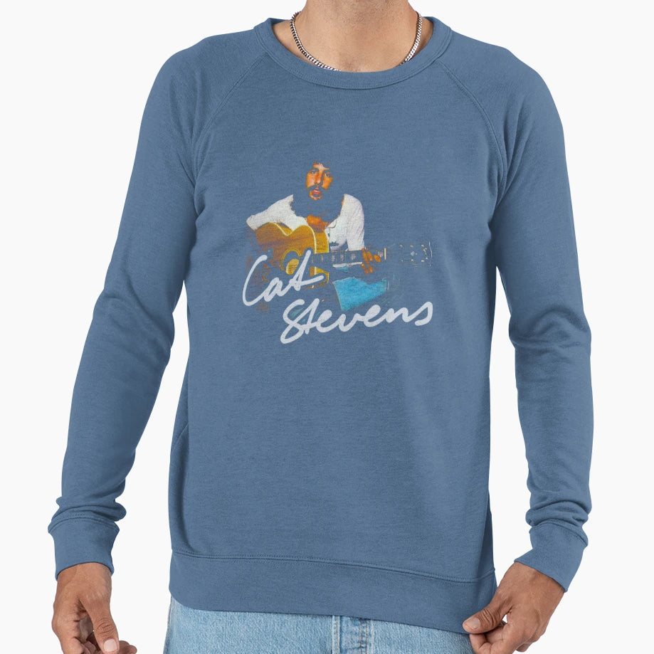 Cat Stevens Sweatshirt - Trendy Graphic for Adults - T-Shirt, Sweatshirt, Hoodie