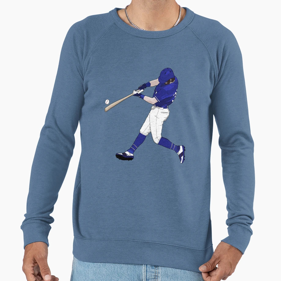 Baseball Player 01 Sweatshirt - Graphic Print for Adults - T-Shirt, Sweatshirt, Hoodie
