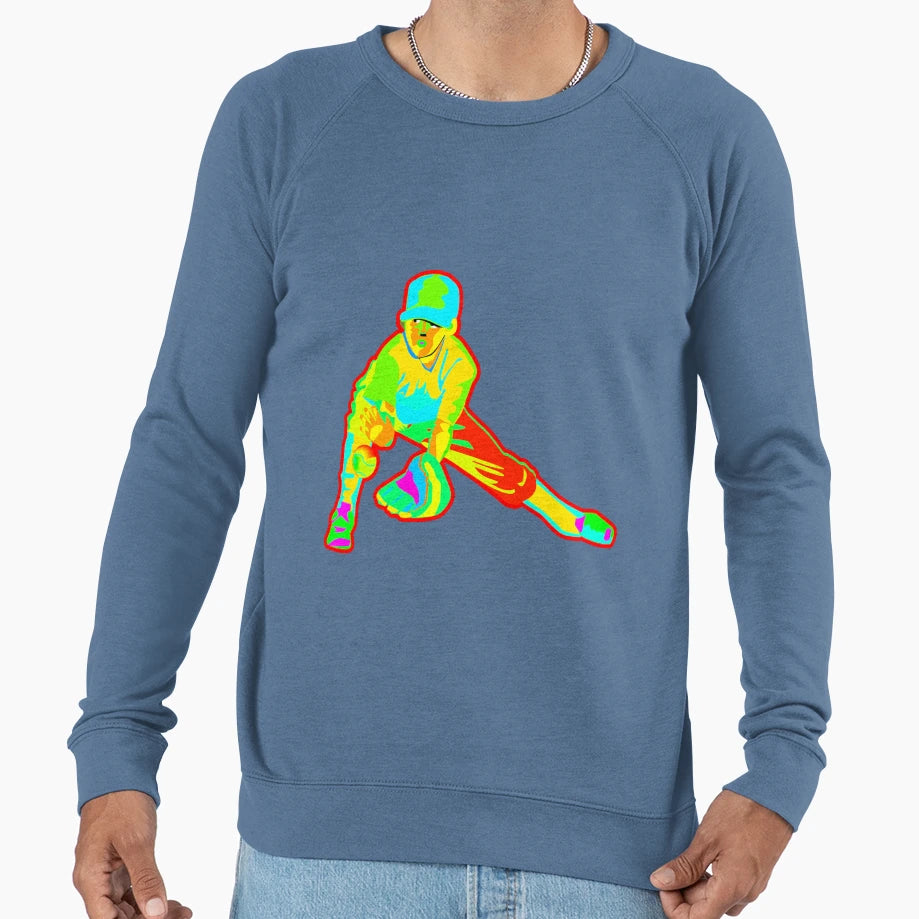 Baseball Sweatshirt - Minimalist Print Unisex - T-Shirt, Sweatshirt, Hoodie