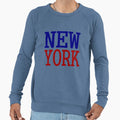 New York City Blue Red Sweatshirt - Fun Novelty Design Men Women - T-Shirt, Sweatshirt, Hoodie