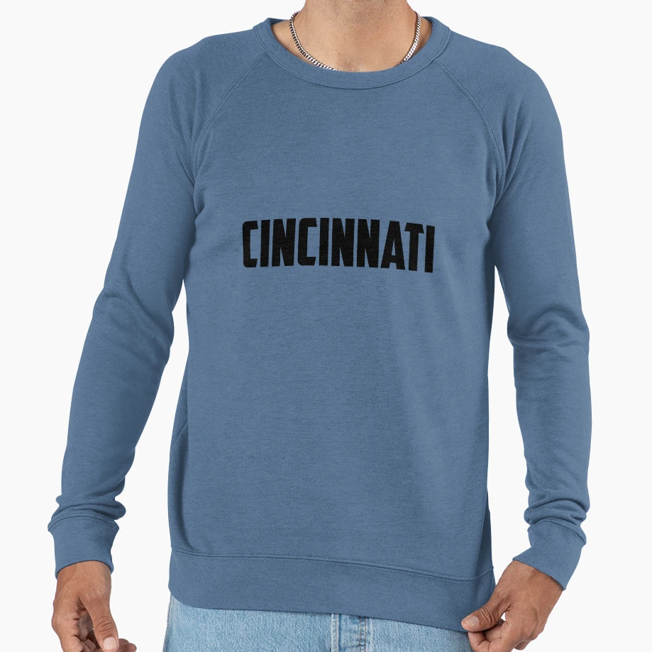 Cincinnati Ohio Sweatshirt - Trendy Graphic Unisex - T-Shirt, Sweatshirt, Hoodie