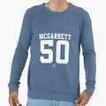 Steve Mcgarrett Football Jersey 50 Sweatshirt - Minimalist Print for Adults - T-Shirt, Sweatshirt, Hoodie