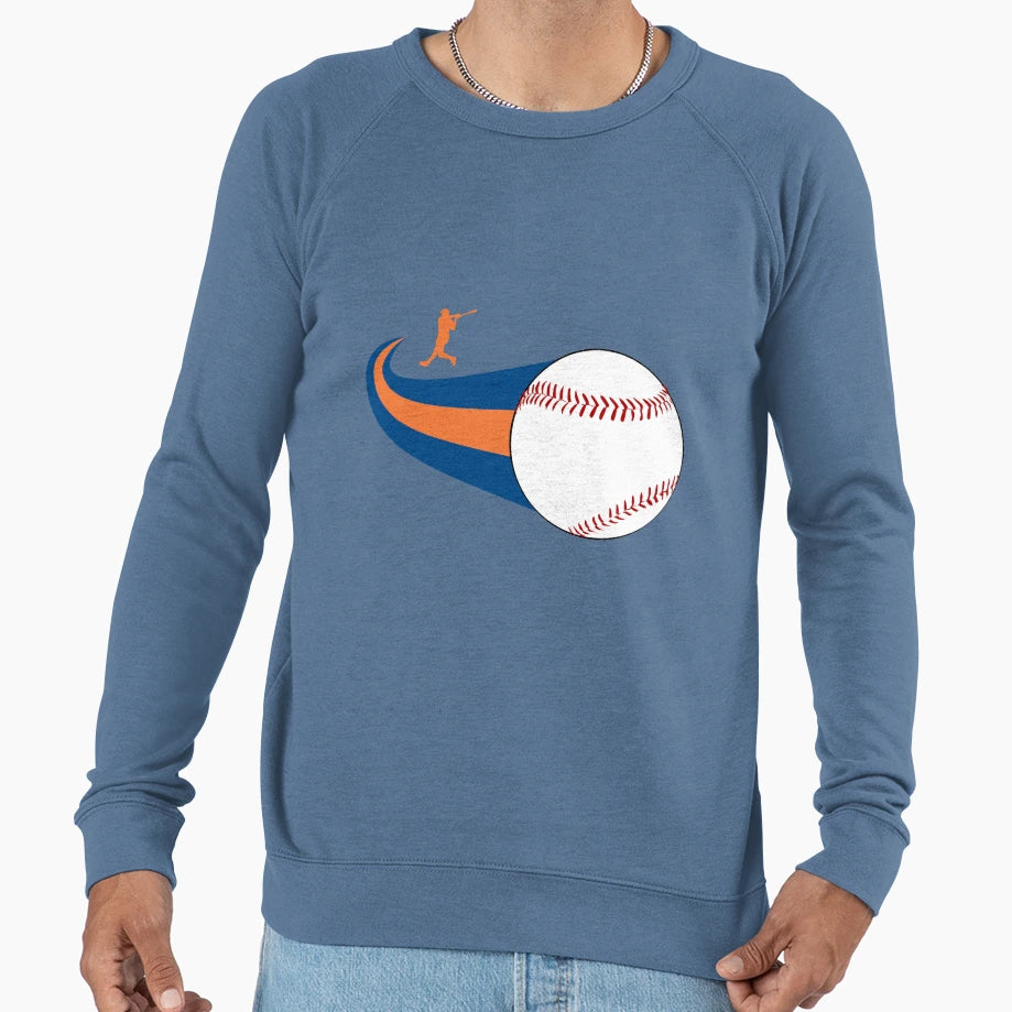 New York Home Run Comet Trail Sweatshirt - Minimalist Print Men Women - T-Shirt, Sweatshirt, Hoodie