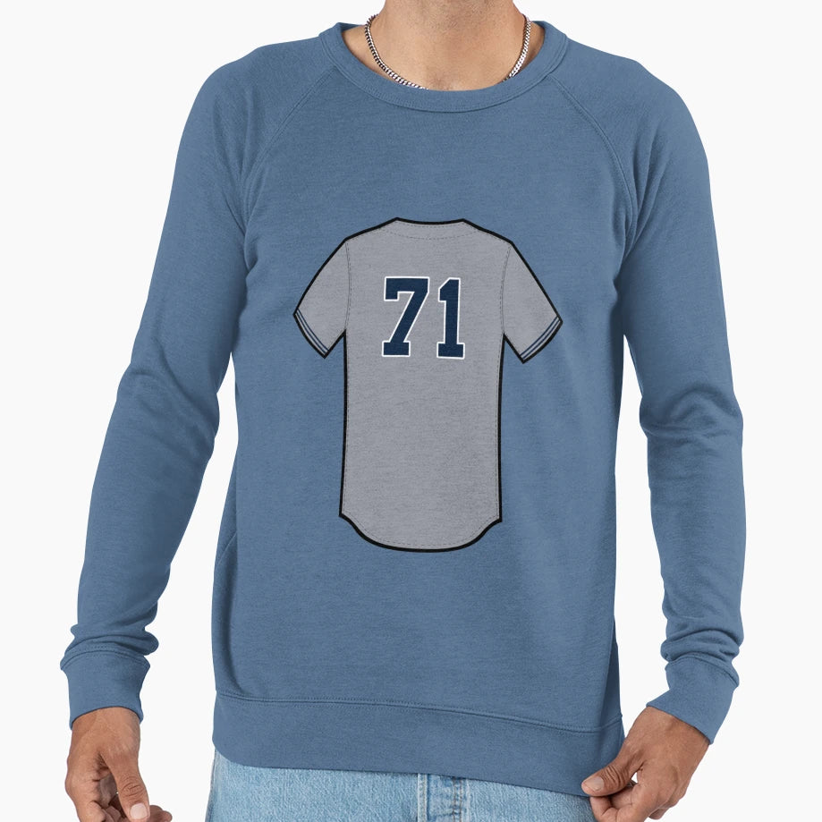 Andrew Velazquez Jersey Lightweight Sweatshirt - Novelty Apparel Unisex - T-Shirt, Sweatshirt, Hoodie