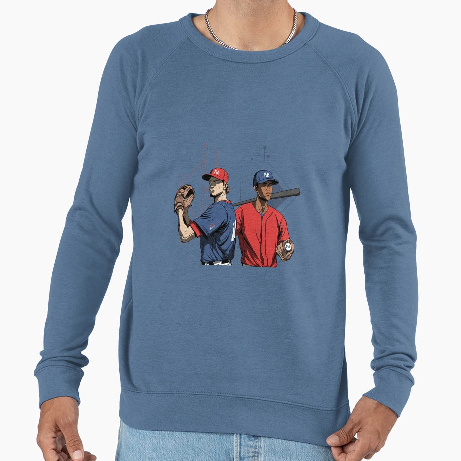 Baseball Sweatshirt - Trendy Graphic for Adults - T-Shirt, Sweatshirt, Hoodie