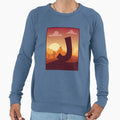 Letter J Desert Sweatshirt - Streetwear Style Unisex - T-Shirt, Sweatshirt, Hoodie