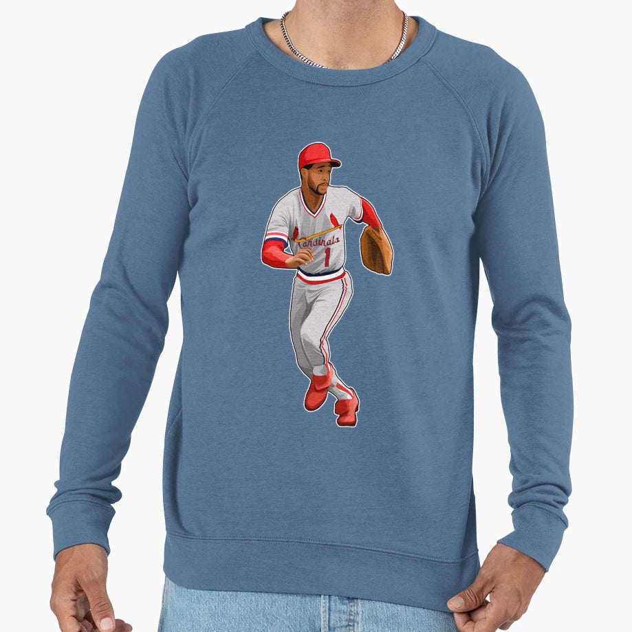 Ozzie Smith Circa 1987 Sweatshirt - Streetwear Style Men Women - T-Shirt, Sweatshirt, Hoodie