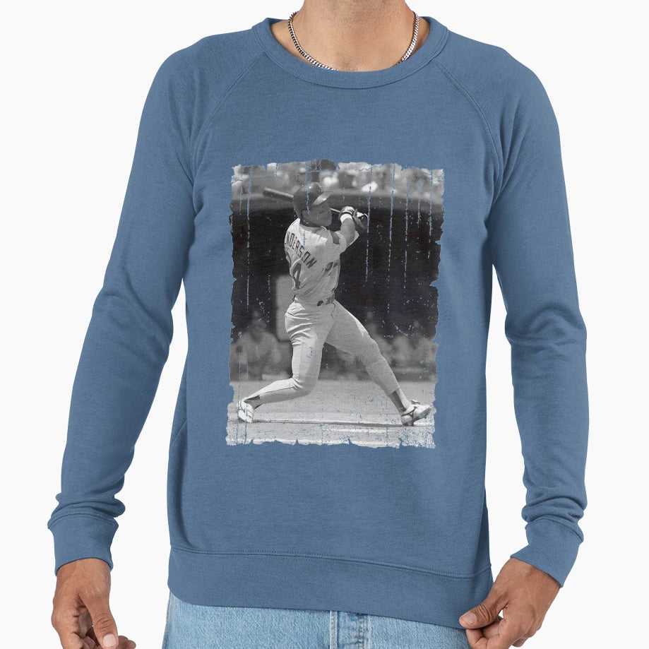Baseball Legend Grayscale Action Sweatshirt - Unique Graphic for Adults - T-Shirt, Sweatshirt, Hoodie